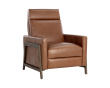 Sunpan 110511 - Brandon Recliner - Shalimar Tobacco Leather